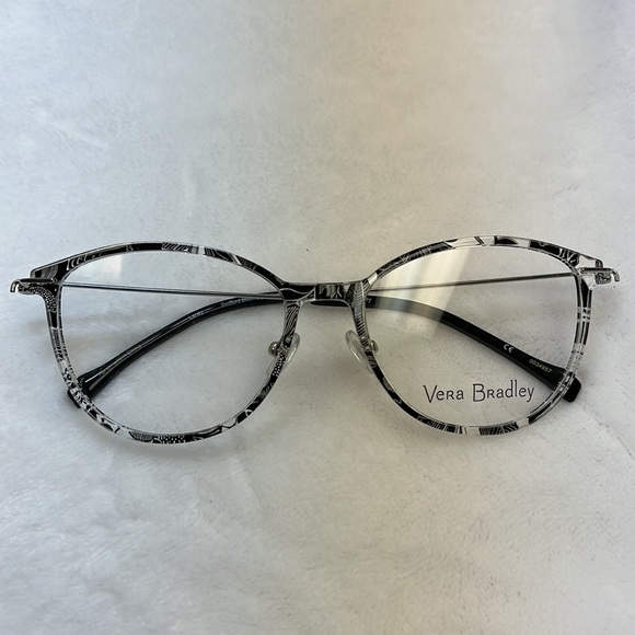 Vera Bradley Laney Bedford Blooms Frames/Glasses WITH Matching Case - Picture 3 of 8